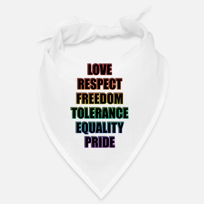 LGBTQ Pride Values Bandana