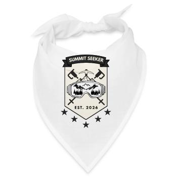 Summit Seeker Skiabzeichen - Bandana - Weiß - Vorne