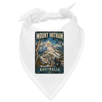 Erleben Sie den dramatischen Mount Hotham in Australien - Bandana - Weiß - Vorne