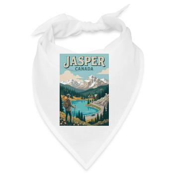 Erleben Sie Mountain Adventure und Jasper in Kanada - Bandana - Weiß - Vorne