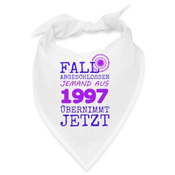 Fall 1997 - Bandana - Weiß - Vorne