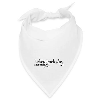 Erinnere dich jeden Tag aufs Neue an deinen WERT! - Bandana - Weiß - Vorne