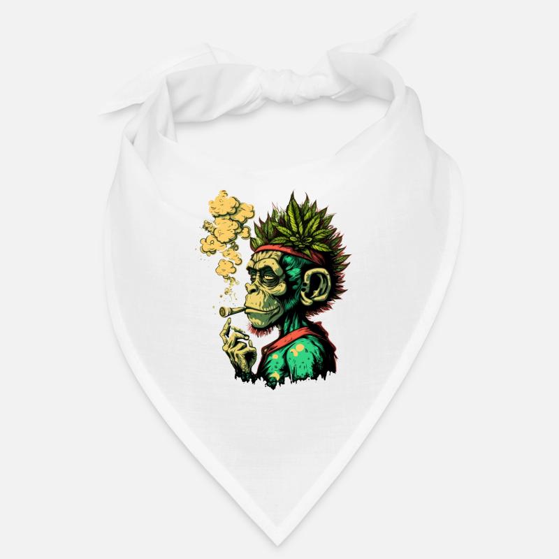 Unkraut-Kopf-Affe Bandana