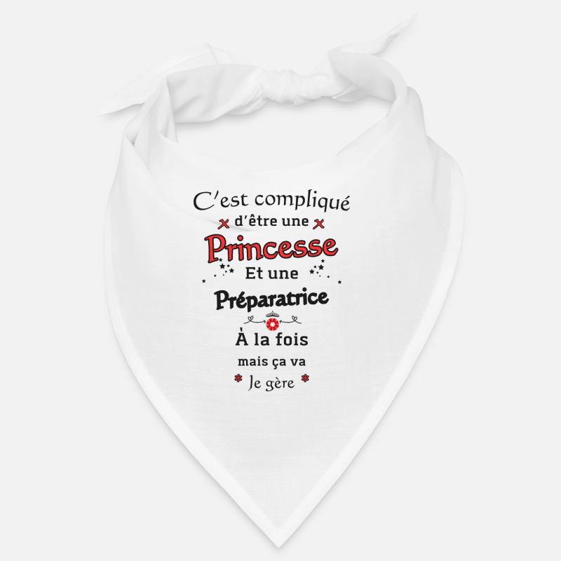 Princesse Préparatrice Bandana