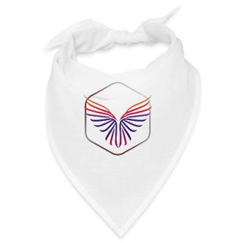 Freiheit - Bandana - Weiß - Vorne