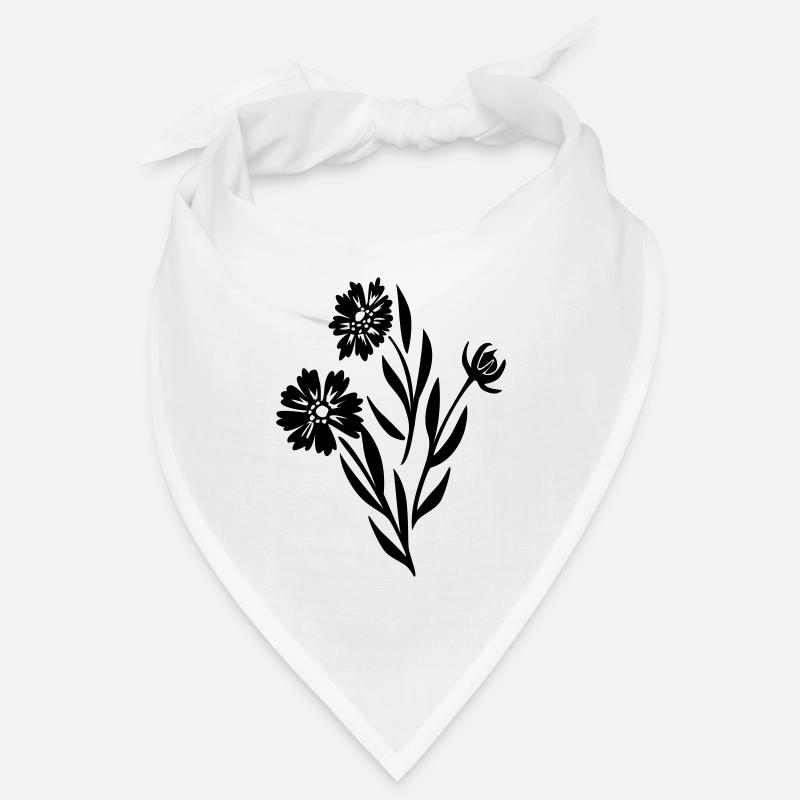 Fleurs fleur enfant fleur fleur idée cadeau Bandana
