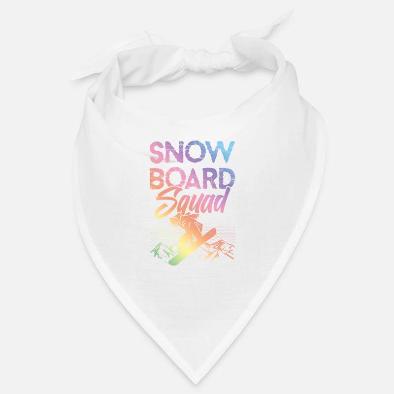 Équipe de snowboard Bandana