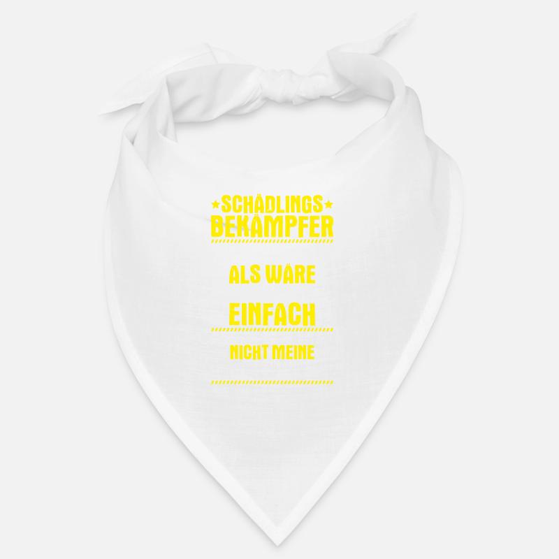 Schädlingsbekämpfer Kammerjäger Exterminator Bandana
