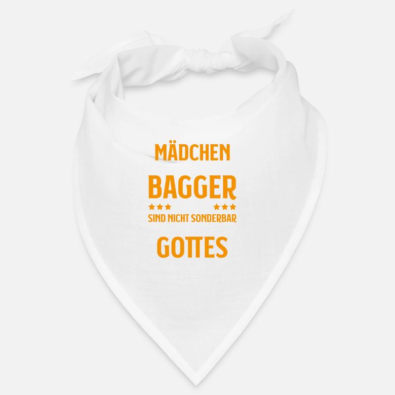 Baggerfahrer Baggerführer Heavy Equipment Operator Bandana