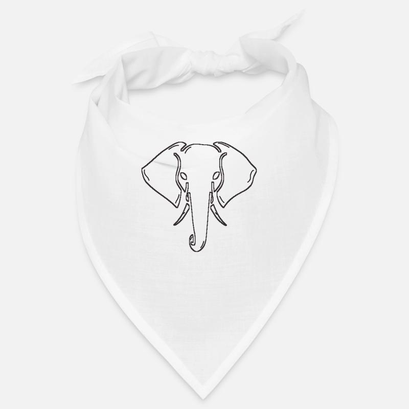 Elefant Bandana