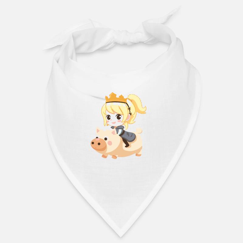 Conte de fées de princesse cochon Bandana