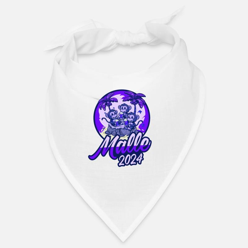 Malle 2024 Affe Mallorca Team Bier Bandana
