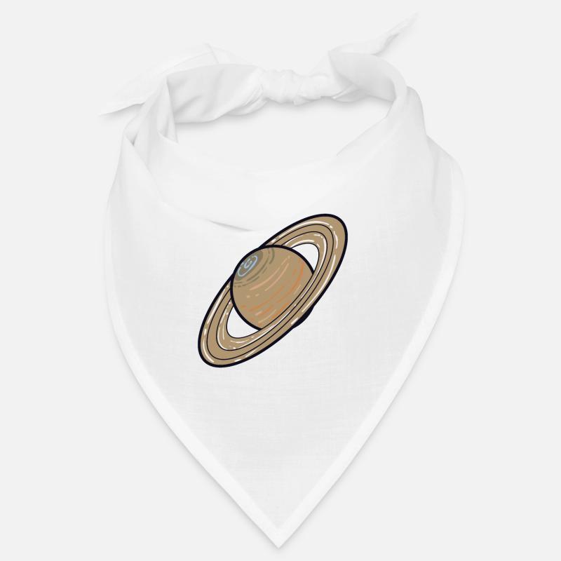 Solar system planet Saturn Bandana