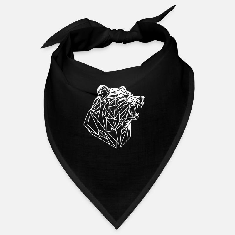 Bär Polygon Bandana