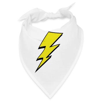 Blitz - Bandana - Weiß - Vorne