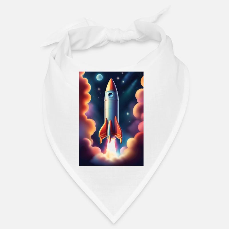 Fusée volant dans l’espace Bandana