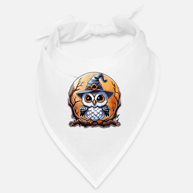 Owl wizard wizard, owl and hat Bandana