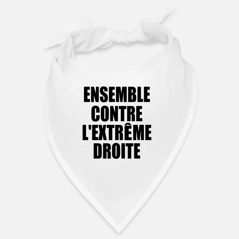 ensemble contre l'extreme droite Bandana