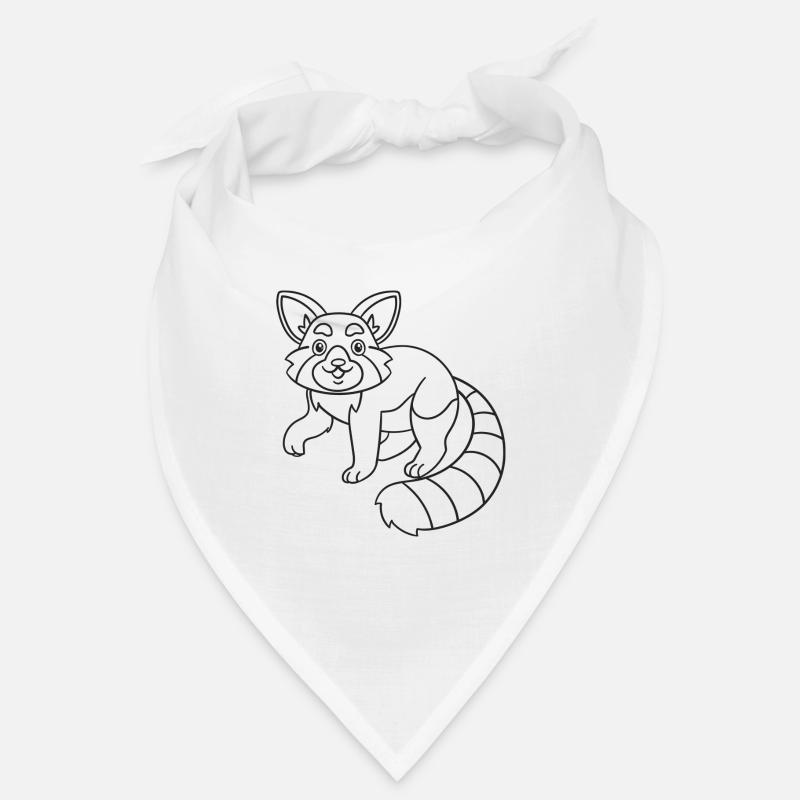 Roter Panda, Geschenk, Geschenkidee Bandana