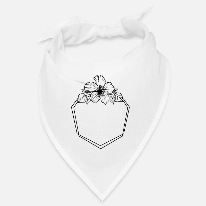 Hibiscus Boho Flower 7 Bandana
