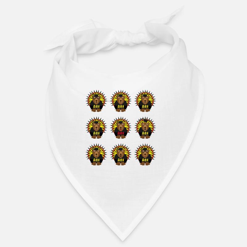 Bären ABI mit Sternen, eine starke Leistung. Bandana