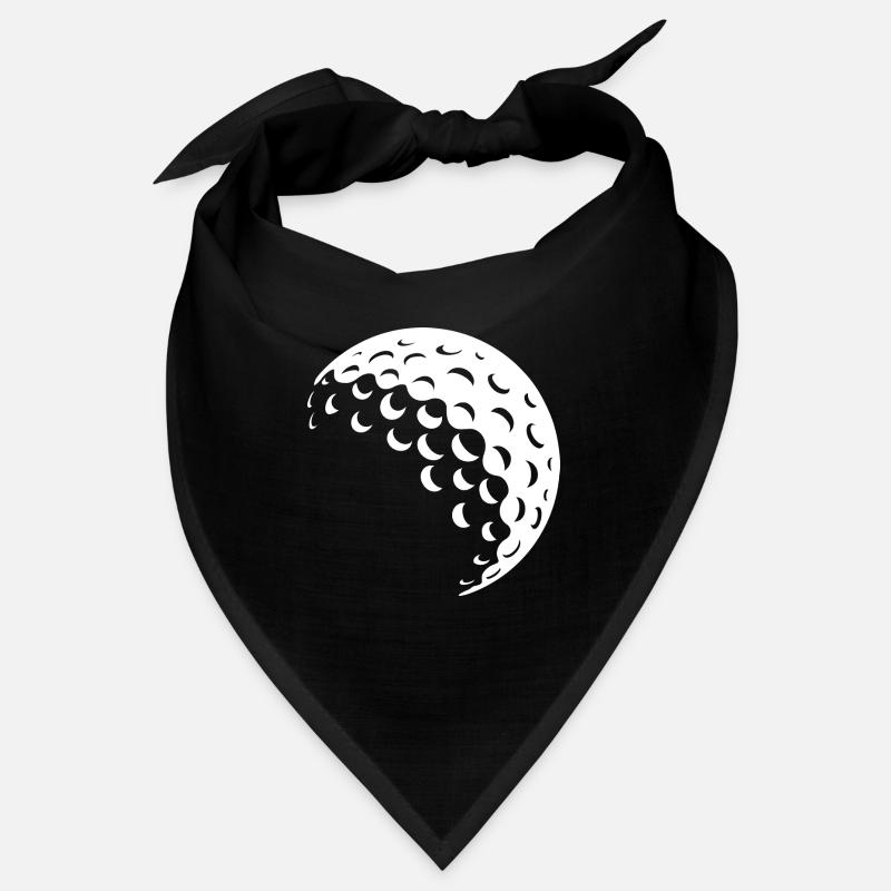 Golf ball white Bandana