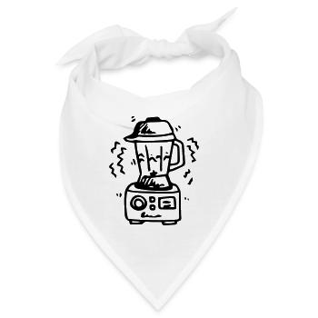 Mixer Smoothie Rohkost - Bandana - Weiß - Vorne