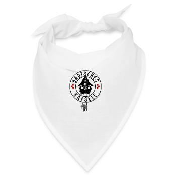 Badisches Käpsele - Bandana - Weiß - Vorne