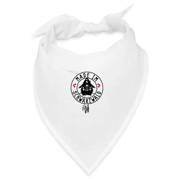 Made im Schwarzwald - Bandana - Weiß - Vorne