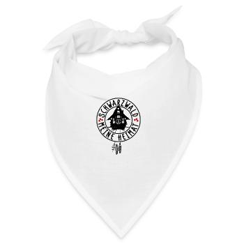 Meine Heimat Schwarzwald - Bandana - Weiß - Vorne