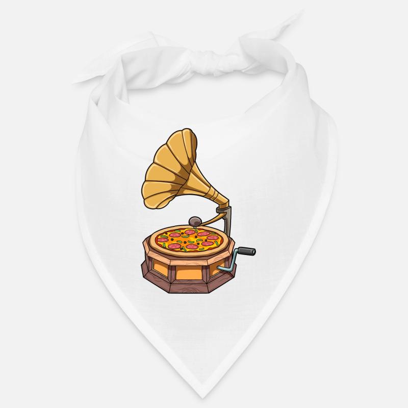 Pizza Phonographe Bandana
