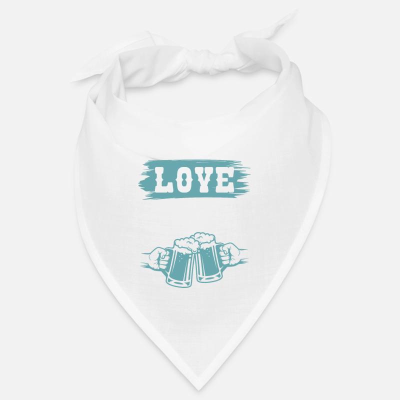 bier friede liebe Bandana