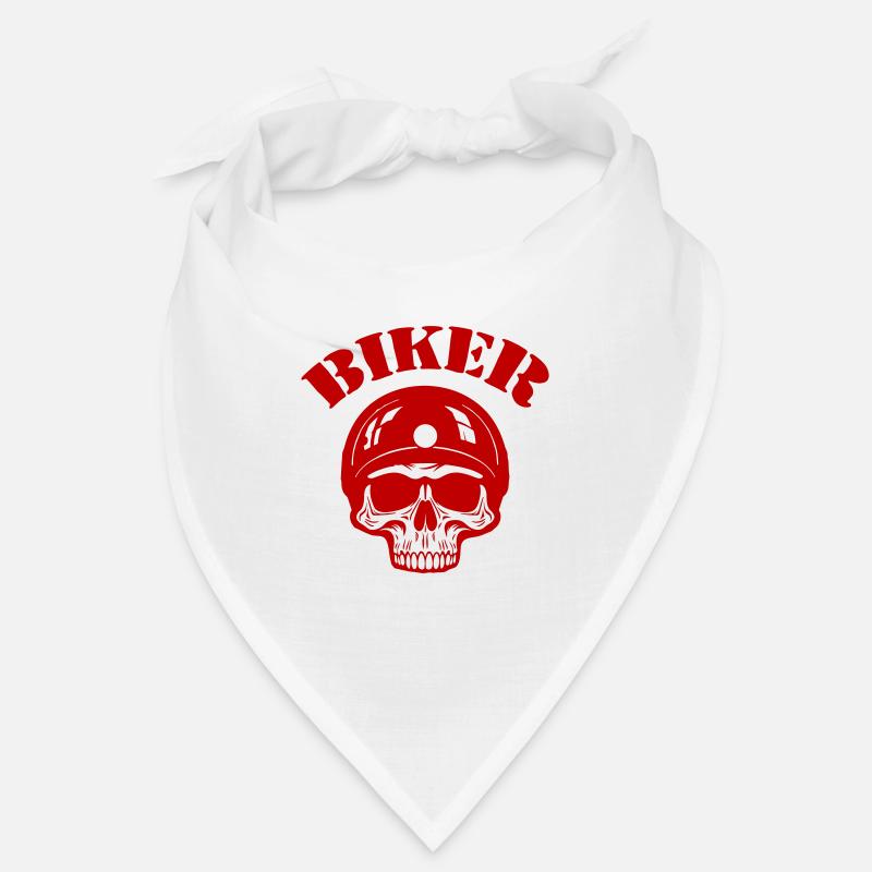 Skeleton Biker Bandana