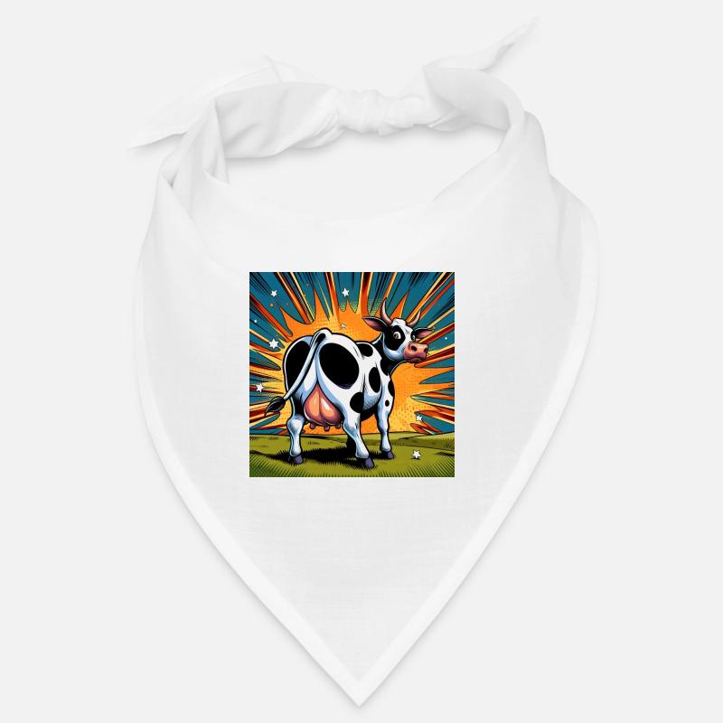 Cow from behind Bandana