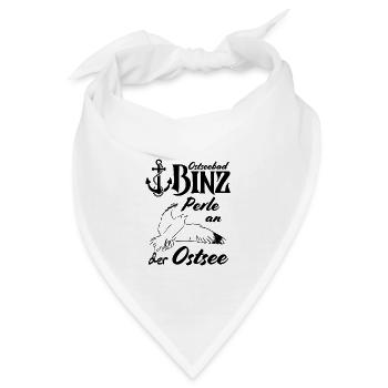 Binz Ostseebad Binz Perle an der Ostsee - Bandana - Weiß - Vorne