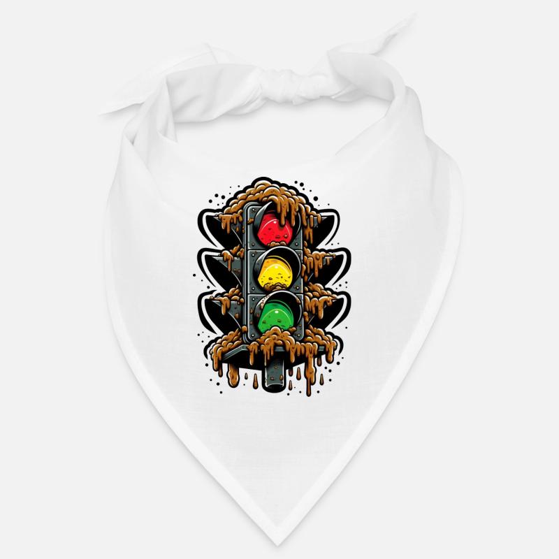 Feu de signalisation allemand classique Bandana