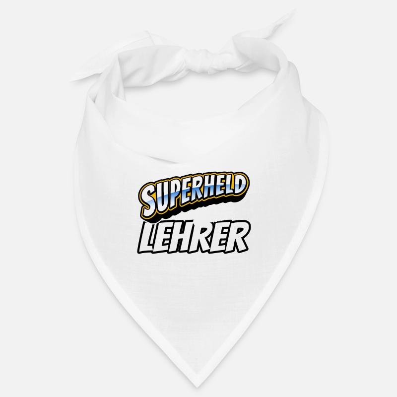 Superheld, clever getarnt als Lehrer Bandana
