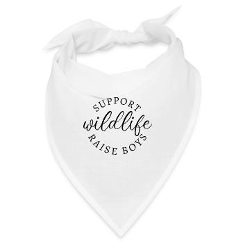 Support Wildlife raise Boys - Bandana - Weiß - Vorne