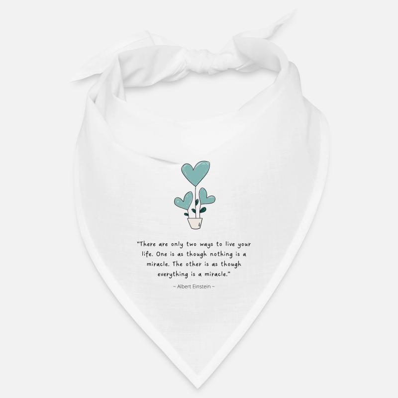 Live life as a miracle Bandana