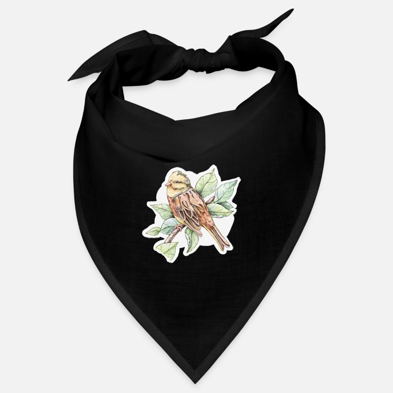 Petit oiseau - dessin Bandana