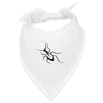 Insekt - Bandana - Weiß - Vorne