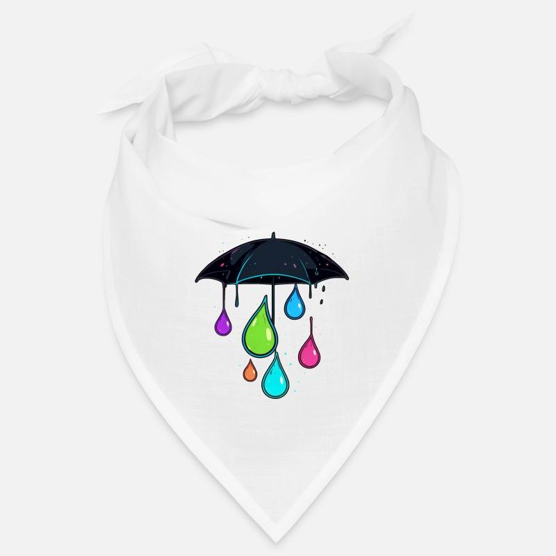 Bunter Regenschirm Bandana