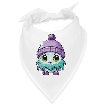 Winter Eskimo Baby Winterlich - Bandana - Weiß - Vorne