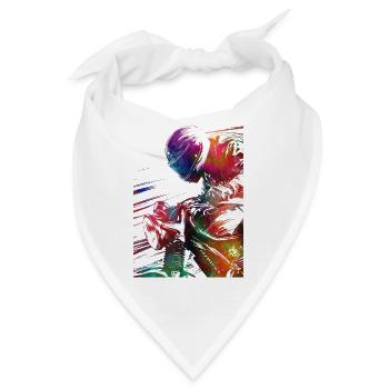 Motorsport #motor #sport - Bandana - Weiß - Vorne