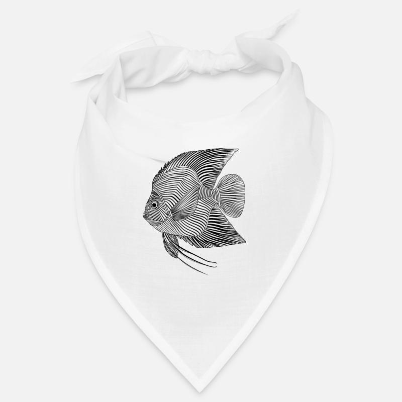Lignes d’art poisson #fish Bandana