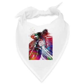 Motorsport #motor #sport - Bandana - Weiß - Vorne
