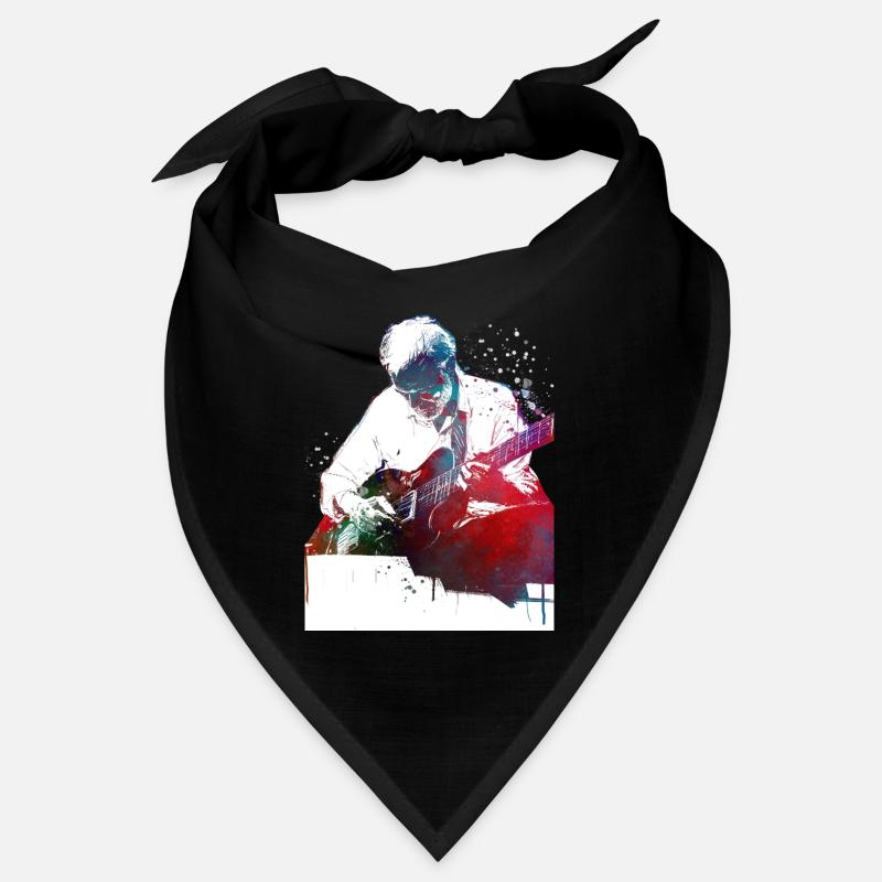 Art musical de guitariste Bandana