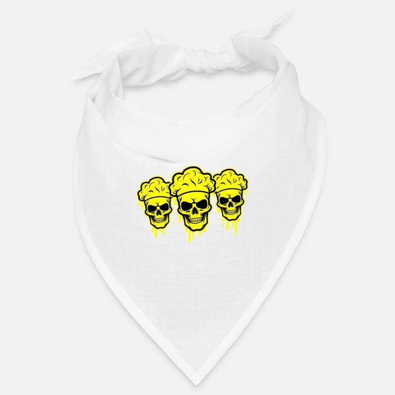 Chef Skeleton Bandana