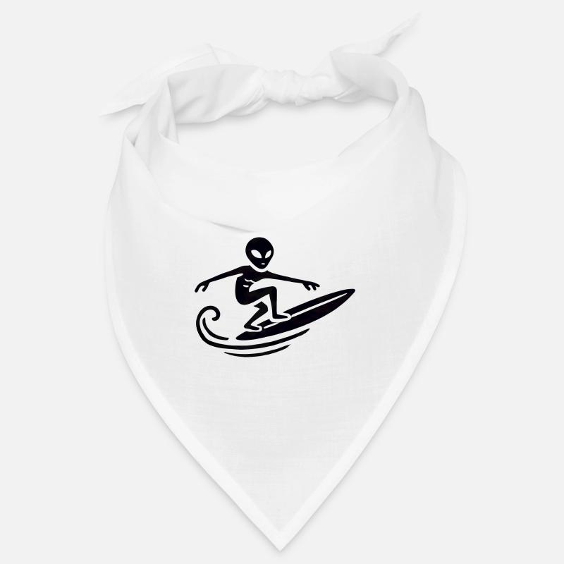 Alien Surfer Surf Planche de surf Surf d’été Bandana