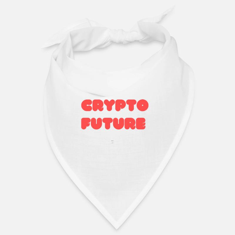 Krypto Zukunft - Bandana - Weiß